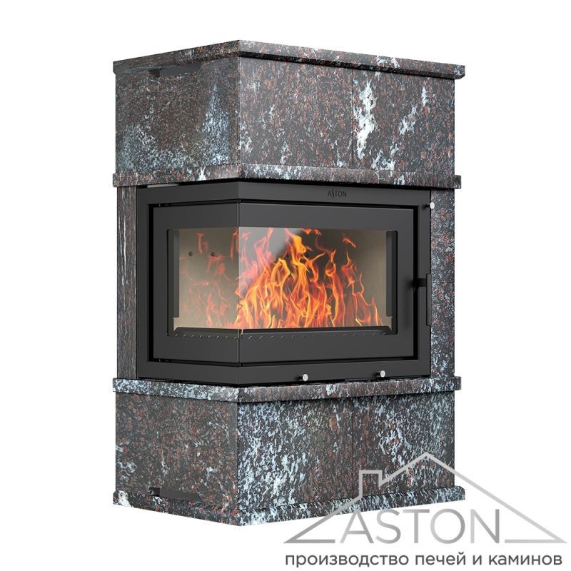 Камин ASTON 700 L «VYBORG» Н-1280 Амфиболит
