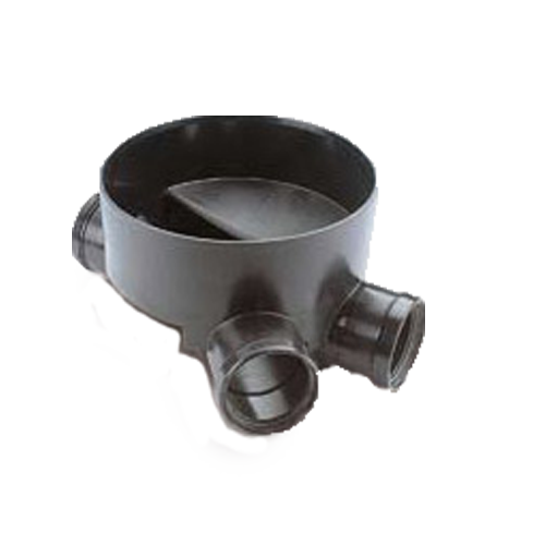 Днище соединительное (правый приток) с выходом O110 для шахты O315 мм