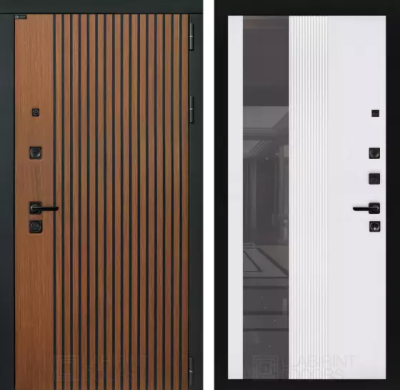 Входная дверь Шторм с Зеркалом 32 тонированным