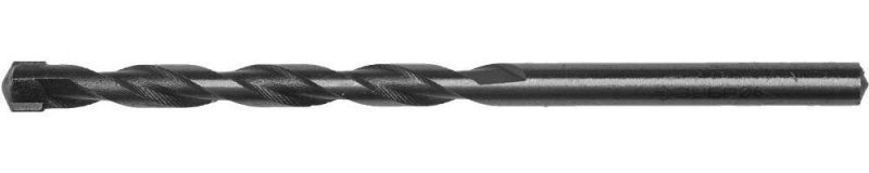 Сверло ЗУБР по бетону, цилиндрический хвостовик, 6x100мм