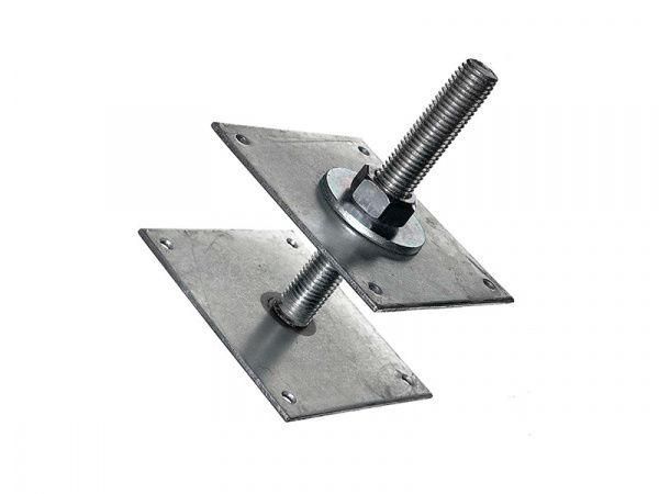 Анкер регулировочный по высоте 100х200х100 (м24)