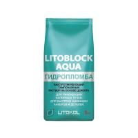 LITOKOL LITOBLOCK AQUA  гидропломба на основе цемента для ликвидации напорных течей, серая (5кг