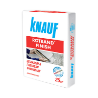 Шпатлевка гипсовая Финиш Кнауф Ротбанд, 25кг