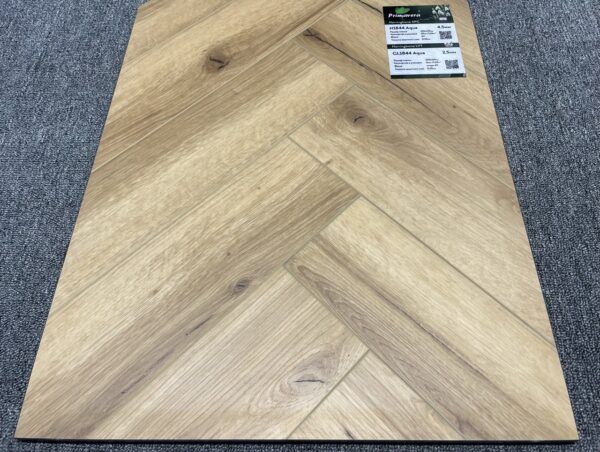 LVT ламинат Primavera Herringbone Aqua