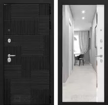 Входная дверь PAZL с зеркалом Панорама