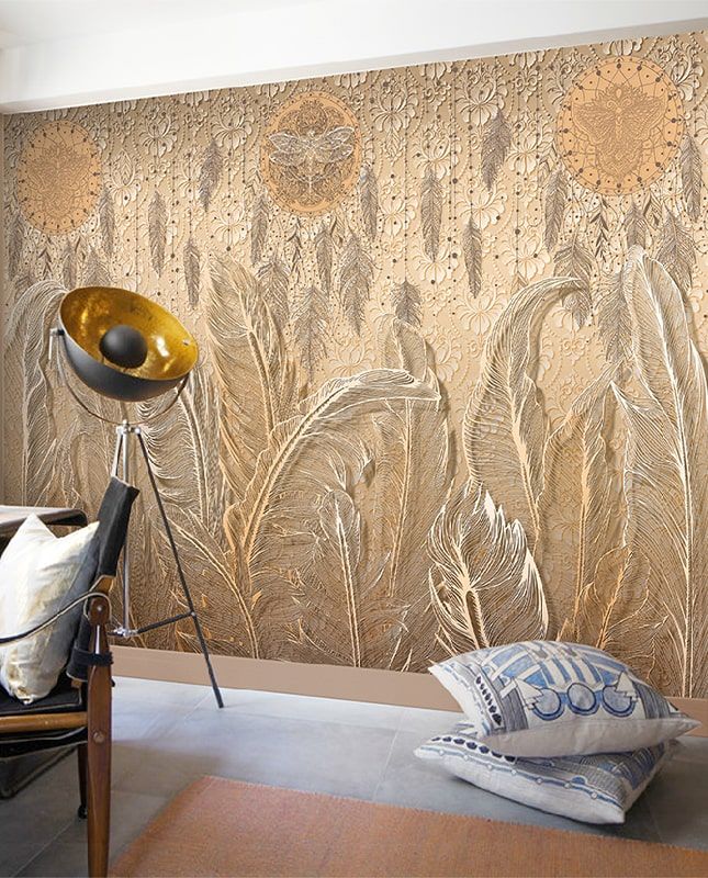 Фреска Графика Воздушная абстракция. Лофт.   ag0392