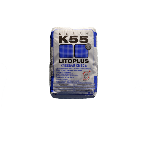 Плиточный клей LITOKOL LITOPLUS K55, 25кг