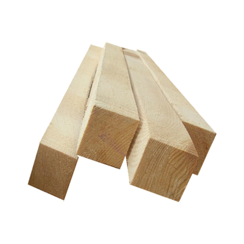 Брус обрезной из сосны 100х200х6000 мм,  1 сорт