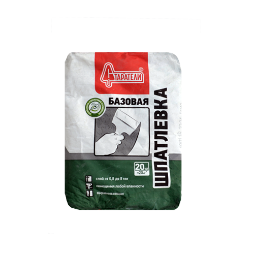 Шпаклевка базовая Старатели, 20кг