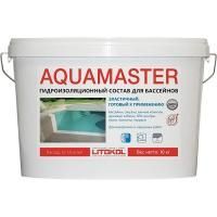 LITOKOL AQUAMASTER состав гидроизоляционный для наружных и внутренних работ, серый (10кг)