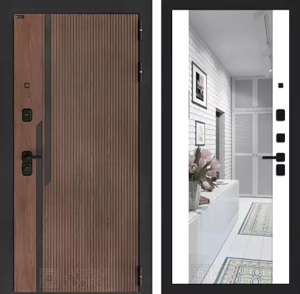 Входная дверь KARMINA с Зеркалом Максимум