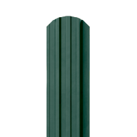Металлический штакетник Ral 6020 0.40 см. М-профиль
