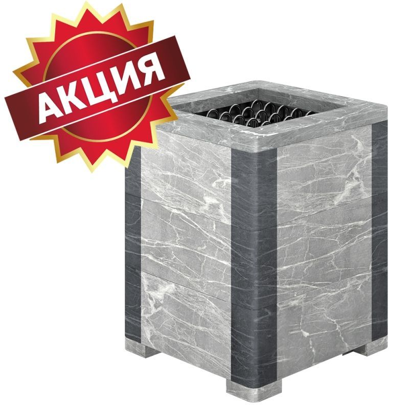 Электрокаменка ВЕЗУВИЙ CLAB-10,5 Талькохлорит (Витрина)