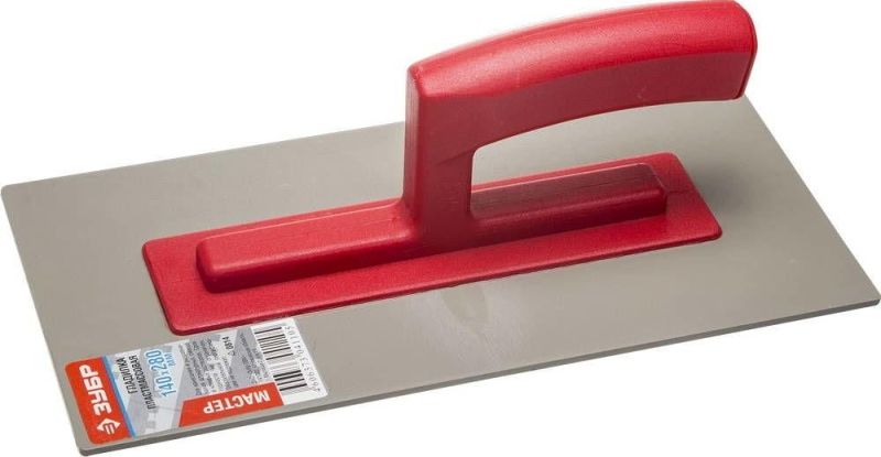 Гладилка ЗУБР "МАСТЕР" пластмассовая, толщина 3мм, 140х280мм