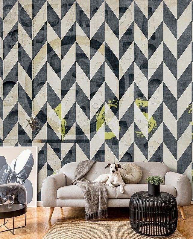 Фреска Графика Абстракция.  ag0085