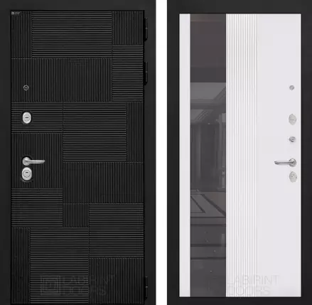 Входная дверь PAZL с Зеркалом 32 тонированным