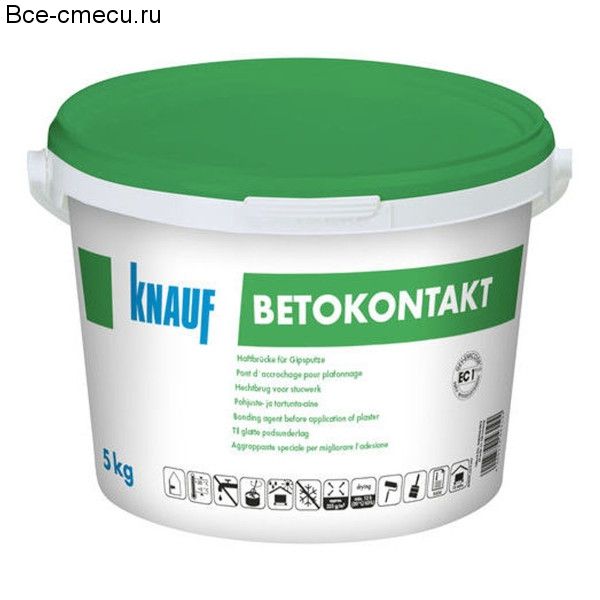 Кнауф Бетоконтакт - грунт адгезионный (20)