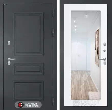 Входная дверь Атлантик с Зеркалом 18