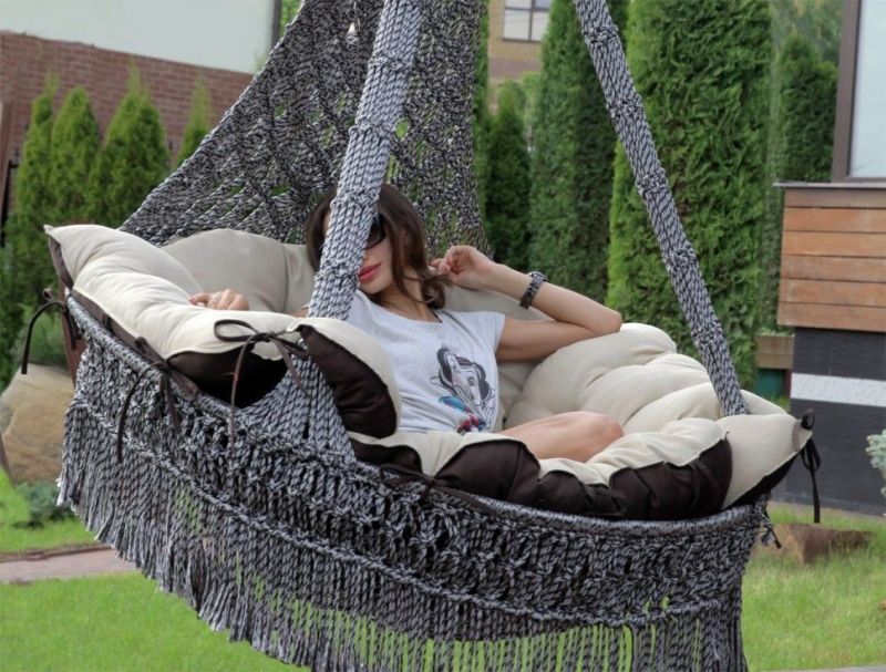 Подвесное кресло качели CARTAGENA (подушка в комплекте)  БЕЗ каркаса !!!