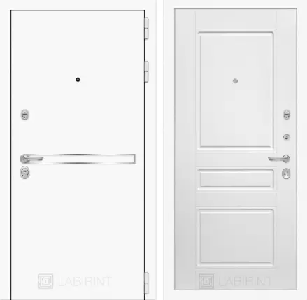 Входная дверь Лайн WHITE 03