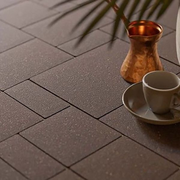 Тротуарная плитка STEINGOT Бавария Темно-коричневый  Верхний прокрас 60 мм