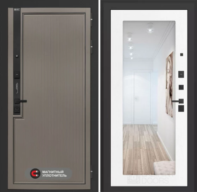 Входная дверь Лаб 1 Про с зеркалом 18