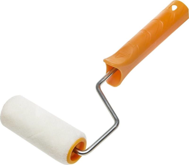 Мини-валик "VELOUR" малярный в сборе, ворс 4мм, бюгель 6мм, 15х160мм, STAYER Master