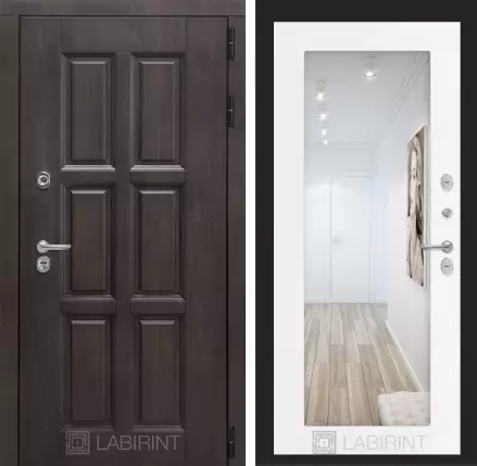 Входная дверь Лондон с зеркалом 18