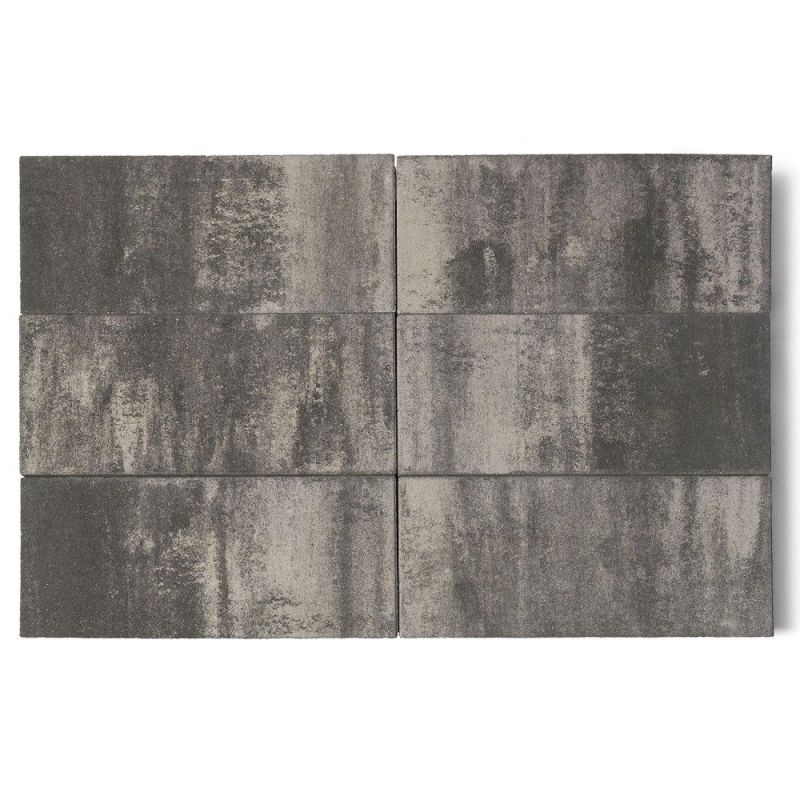 Тротуарная плитка BRAER Сити Туман Верхний прокрас 80 мм