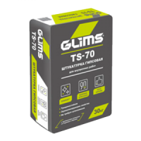 Штукатурка гипсовая TS-70 Glims, 30кг