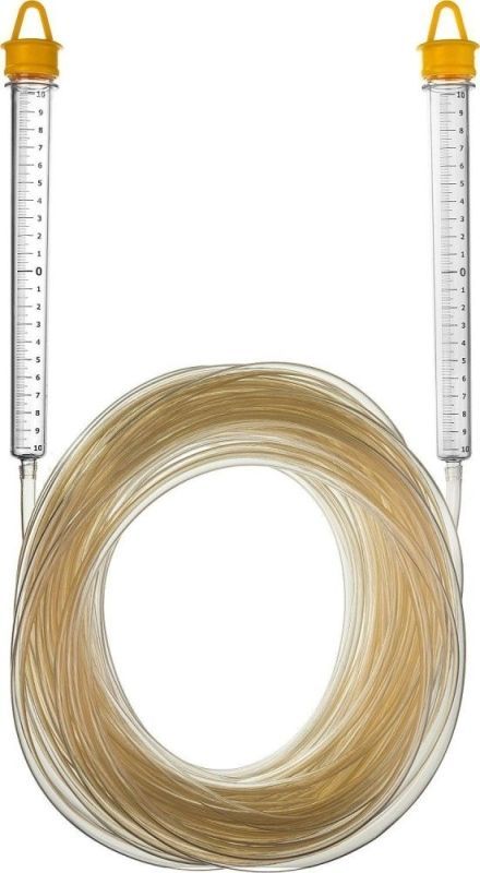 Гидроуровень с усиленной измерительной колбой большого размера, d 6мм, 25м, STAYER "MASTER"