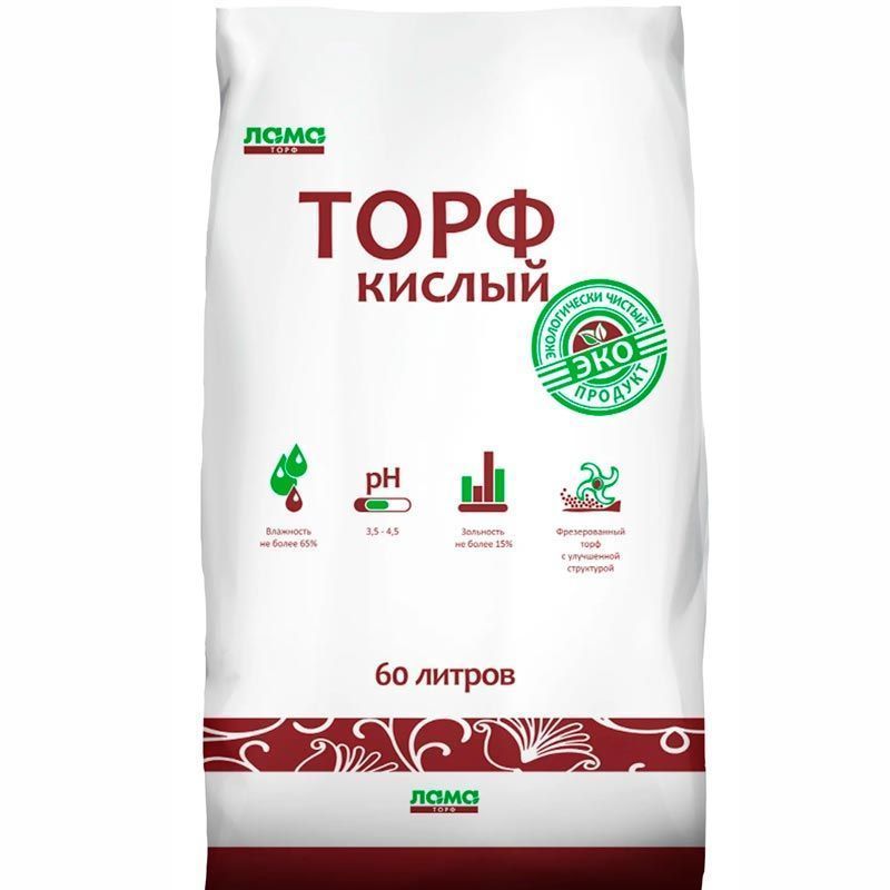 Торф Кислый 60 л