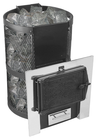 Печь для бани Термофор "Кольчуга" 14-18 (чугунная дверца)