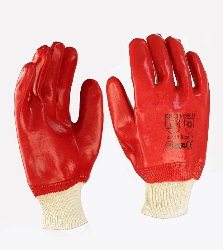 Перчатки нитриловые "гранат" люкс