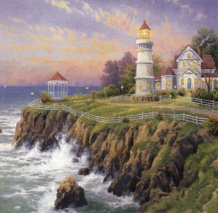 Фреска Живописный маяк