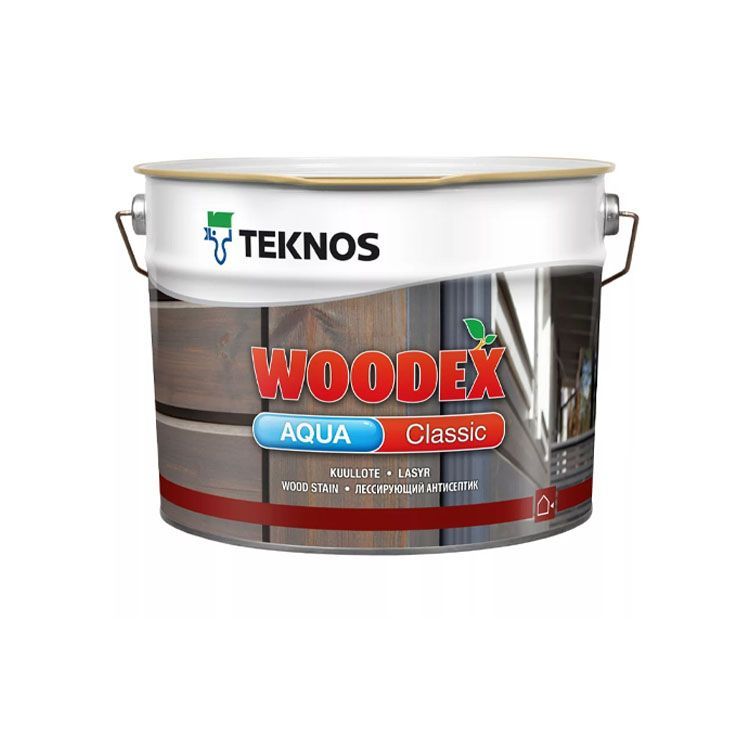 Антисептик Teknos Woodex Aqua Classic, 9 л