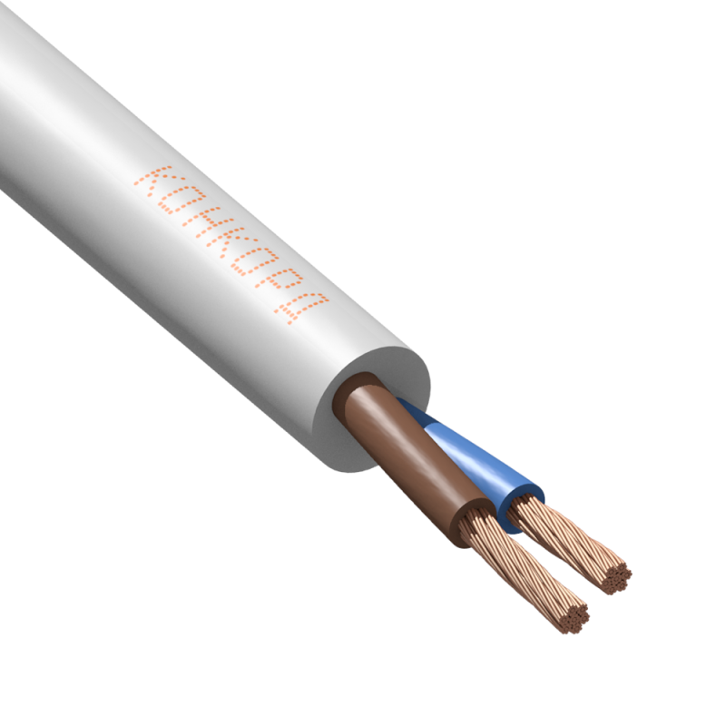 Кабель ПВС конкорд 2x1,5 мм