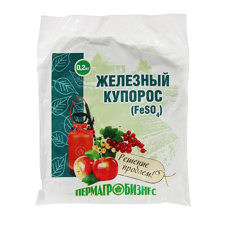 Железный купорос 0,2кг (Пермагробизнес)
