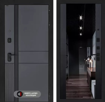 Входная дверь Эволаб с зеркалом тонированным Максимум