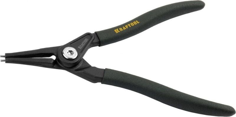 Съемник стопорных колец KRAFTOOL с прямыми губками, внутренний, 175 мм