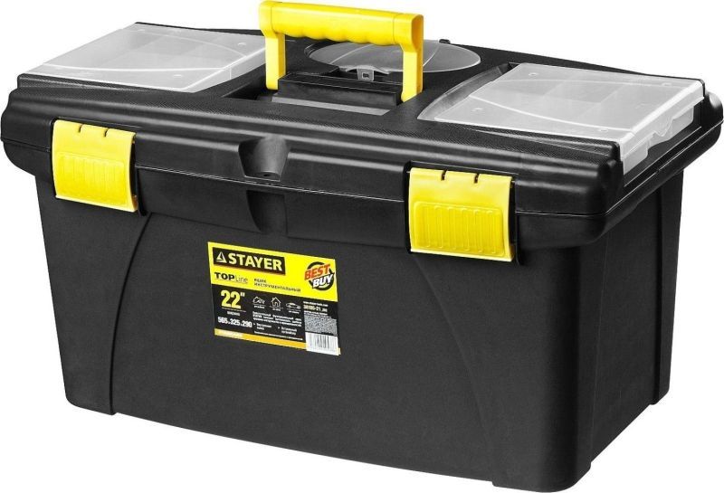 Ящик для инструмента "VEGA-21" пластиковый, STAYER