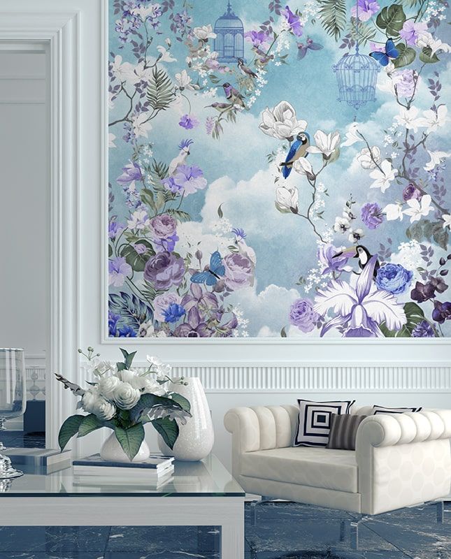 Фреска Графика Весенняя поэзия.   ag0091