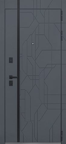 Стальная дверь ‭Forest с зеркалом АСД