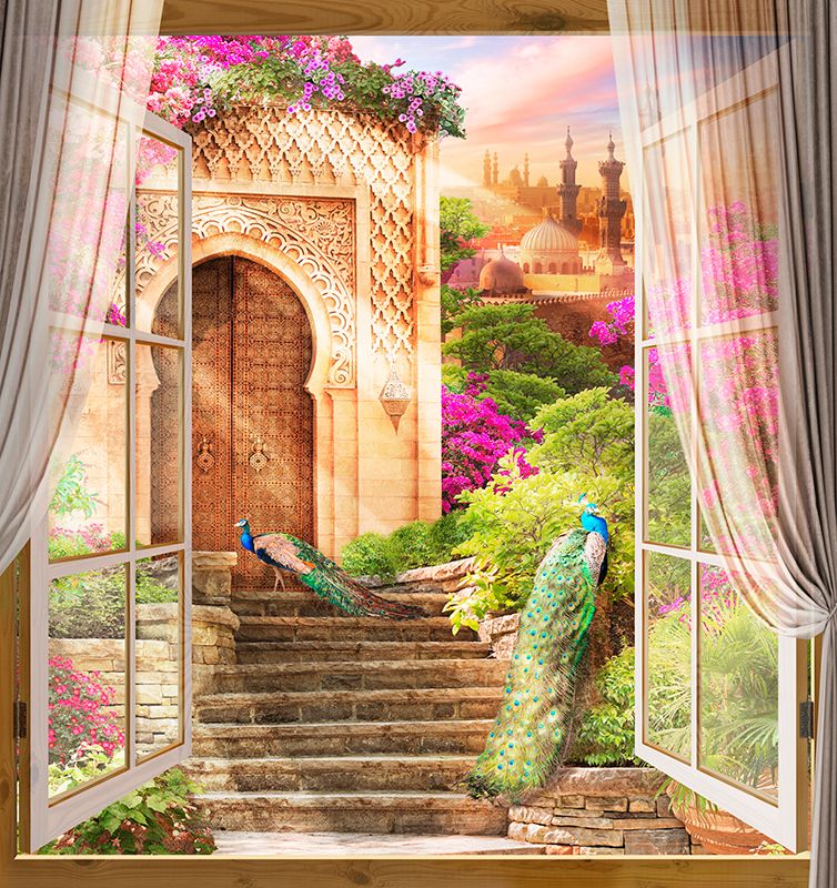 Фреска Современный Графический Дизайн 44464