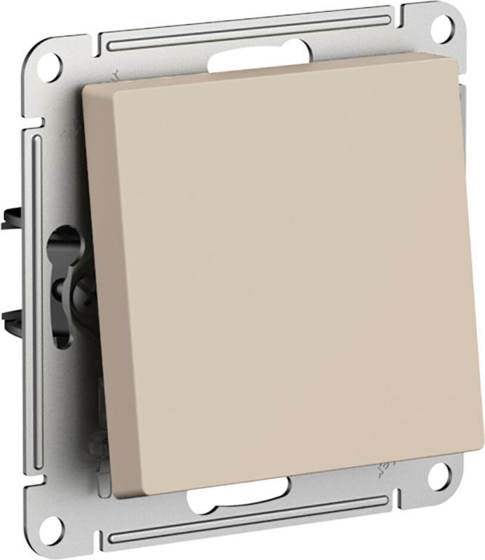 Кнопка одноклавишная НО (Песочный)