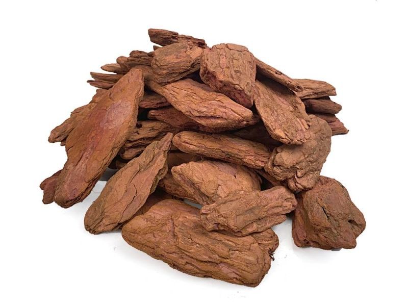 Кора лиственницы ГАЛТОВАННАЯ 4-10 см 60 л