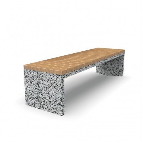 Скамейка бетонная Сочи