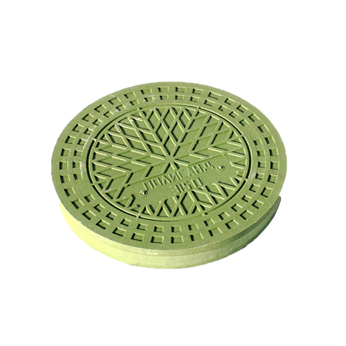 Люк для шахтной трубы Политэк полимербетонный O368 мм