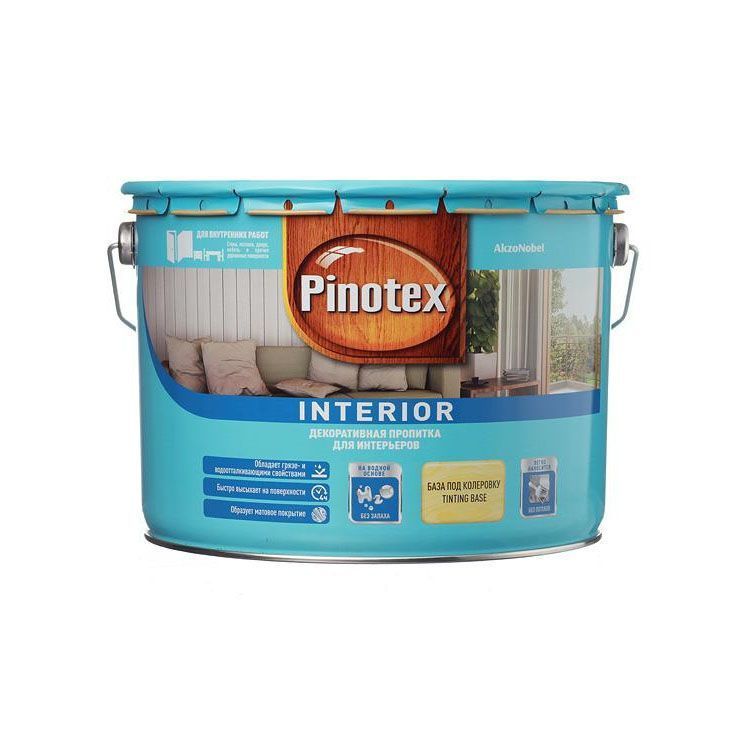Пропитка Pinotex Interior(Безцветный), 9 л