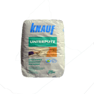 Штукатурка цементная фасадная Кнауф Унтерпутц, 25кг